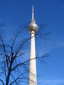 The TV Tower at Alexanderplatz. Stunning views from the top.