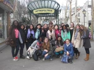 Abbesses metro station, Montmartre